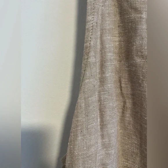 Neutral linen blend twik overalls 🖤 - Picture 7 of 9